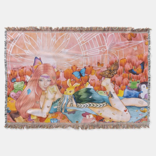 Manta Por la tarde (Anverso)