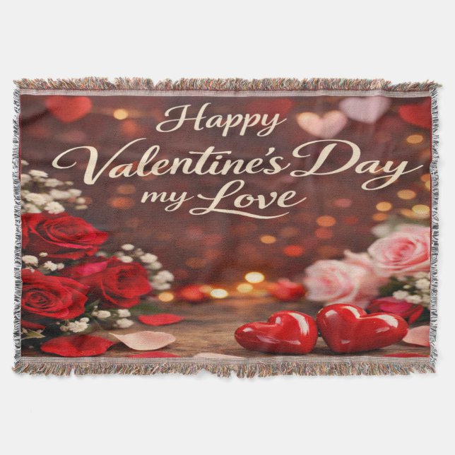 Manta 'Por siempre tu San Valentín' (Anverso)