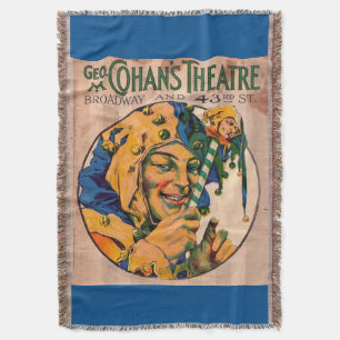 Manta Portada del teatro de Cohan en los años 20