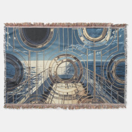 Manta Porthole Nautical Ocean Liner Luxury Art Deco