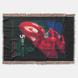 Manta Poster de la motocicleta de 5 Gran Premio