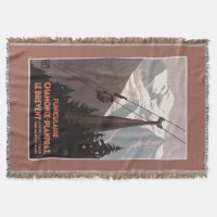 Poster del teleférico de Funiculaire Le Brevent