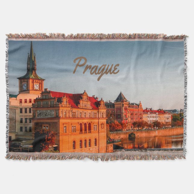 Manta Praga Capital de la República Checa (Anverso)