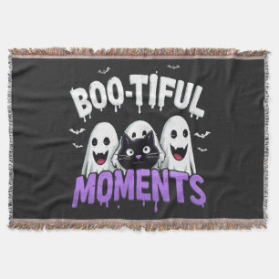 Manta 👻🎃 Precioso Murciélago Fantasma de Halloween Aco