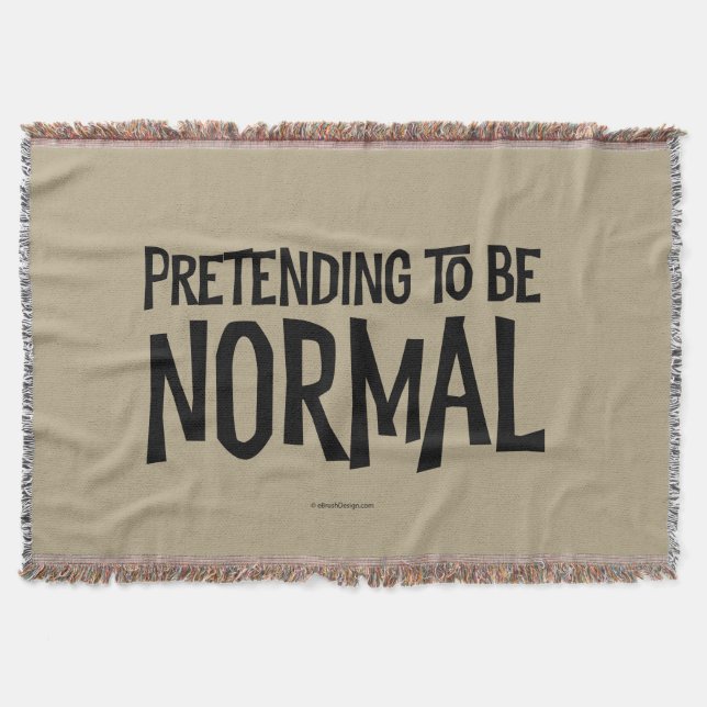 Manta Pretendiendo Ser Normal (Anverso)
