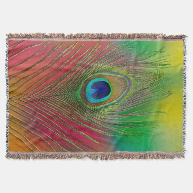 Manta Primer de la pluma del pavo real (Anverso)