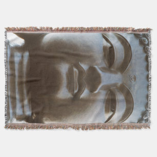 Manta Primer plano de estatua de Buda