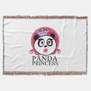 Manta Princesa Panda Panda Reina Linda