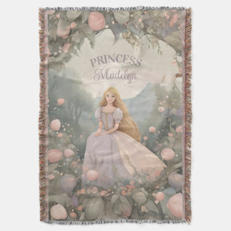 Manta Princesa Rapunzel encantada