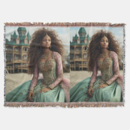 Manta Princess of Olileanya Legacy Throw Blanket