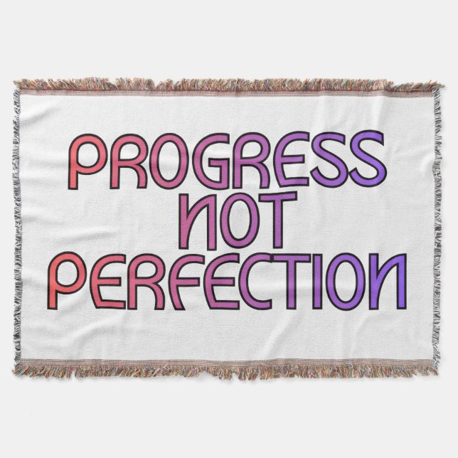Manta Progreso No Perfección (Anverso)