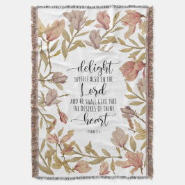 Manta Psalm 37:4 - Delight Thyself Also In The Lord 