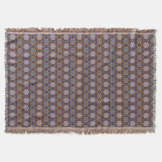 Manta Psychedelb Honeycomb Throw Blanket