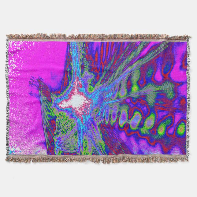 Manta Psychedelic Radiance Blanket (Anverso)