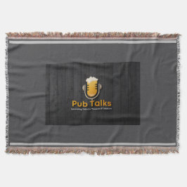 Manta Pub Talks Throw Blanket