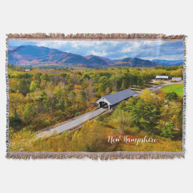 Manta Puente cubierto de New Hampshire (Anverso)