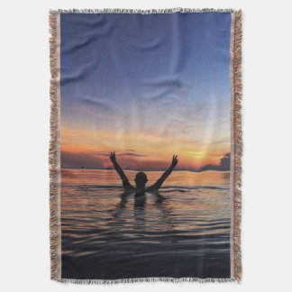 Manta Puesta de sol exuberante Leyte Filipinas