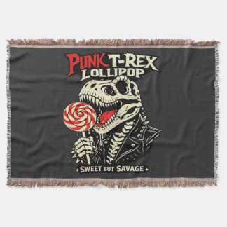 Manta Punk T-Rex Piruleta - Dulce Pero Salvaje