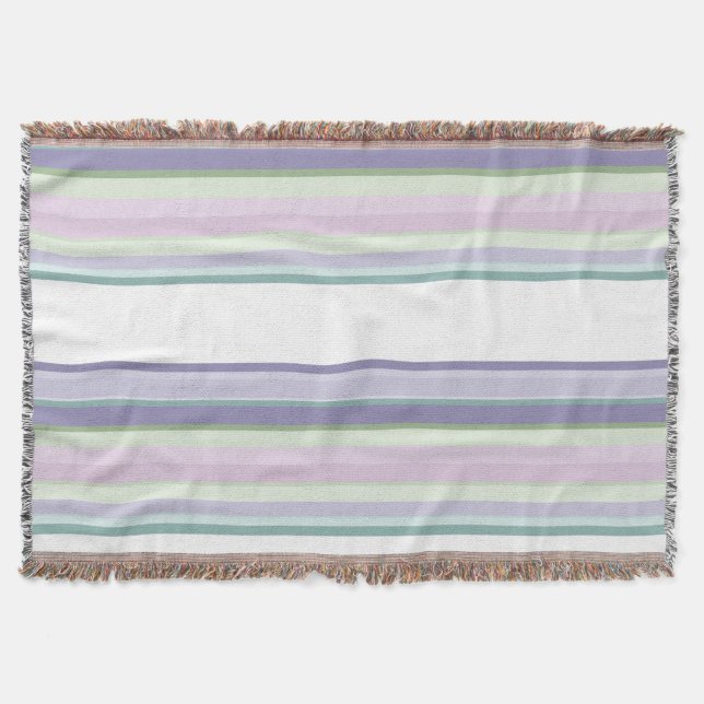 Manta Purple, Neptune, sea green, and Lavender stripes (Anverso)