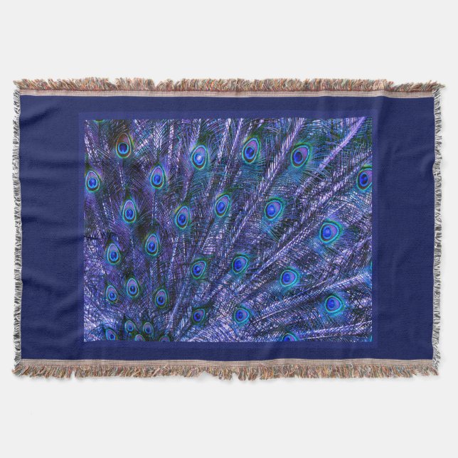 Manta Purple Peacock Close (Anverso)