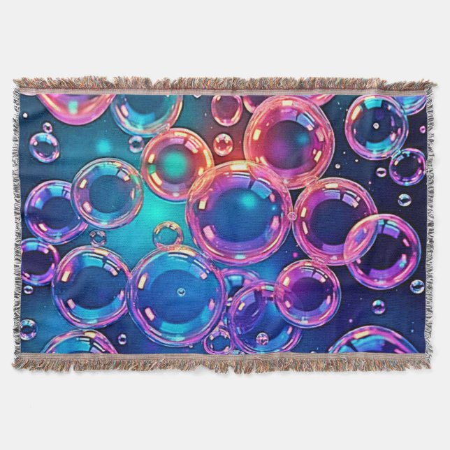 Manta Purple Pink Bubble Magic (Anverso)
