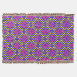 Manta Purple Throw Blanket