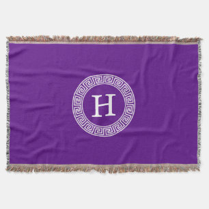Manta Purple Whats Crónica Griega Marco De Rand Monogram
