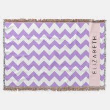 Púrpura Zigzag, Púrpura Chevron, Tu Nombre
