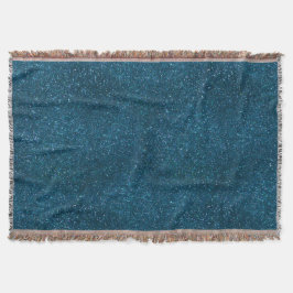 Manta Purpurina verde de medianoche