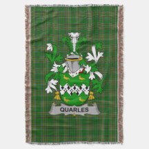 Quarles Coat de la familia irlandesa Crest Irlanda