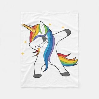 Manta que frota del unicornio lindo único