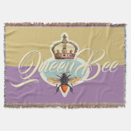 Manta Queen Bee Honey Gold Throw