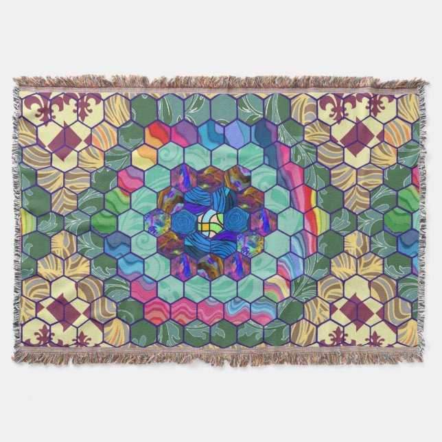Manta Quilt casero (Anverso)