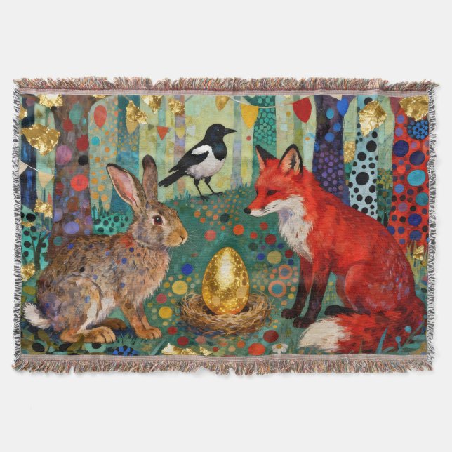 Manta Rabbit, Magpie, Fox and “The Golden Goose Egg” (Anverso)