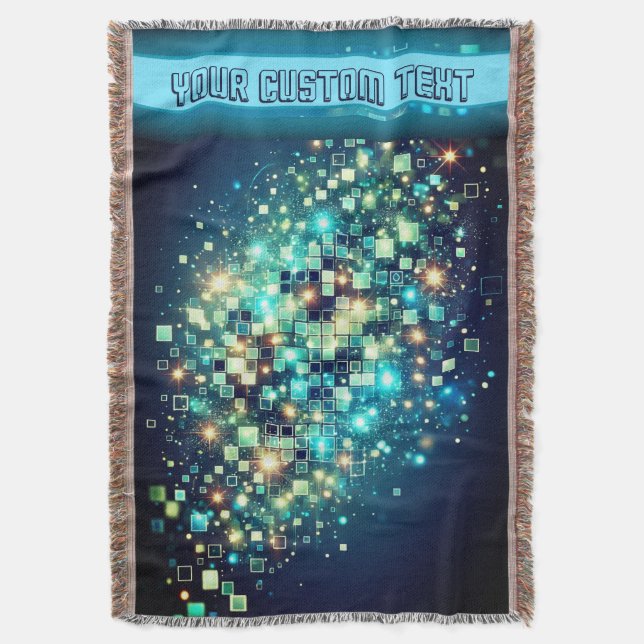 Manta Radiant Pixel Bokeh (Frente vertical)