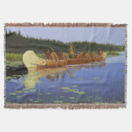 Manta Radisson y Groseilliers Frederic Remington 1905