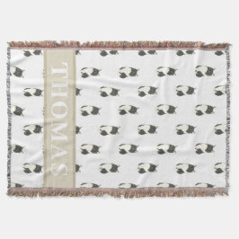 Manta Ragamuffin Tuxedo doméstico gato medio haitido