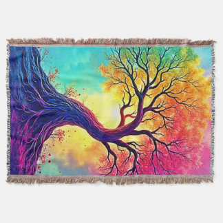 Manta Rainbow Tree: Roots of Infinite Hope Art