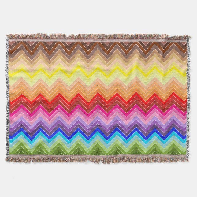 Manta Rainbow Zig Zag (Anverso)
