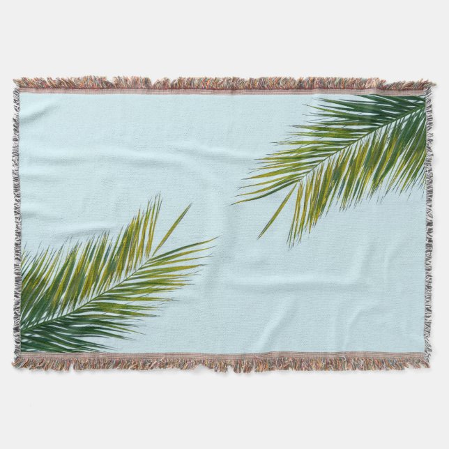 Manta rama de palmera (Anverso)