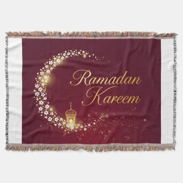 Manta Ramadan Kareem holiday Personalized Card (Anverso)
