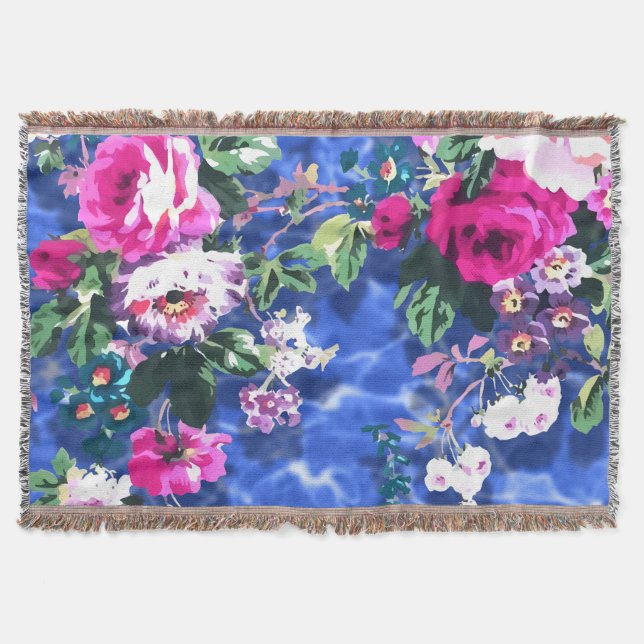 Manta Ramos con rosas (Anverso)