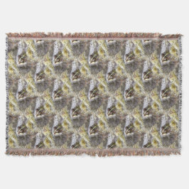 Manta Rana inmersa en burbujas de agua y peto