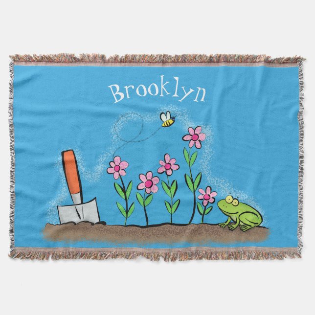 Manta Rana y abeja en el ilustracion personalizado de ja (Anverso)