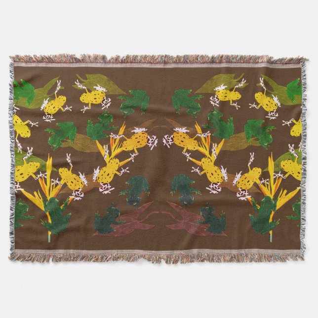 Manta Ranas de selva tropical (Anverso)