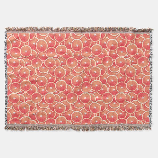 Manta Rasgos de pomelo rosa (Anverso)