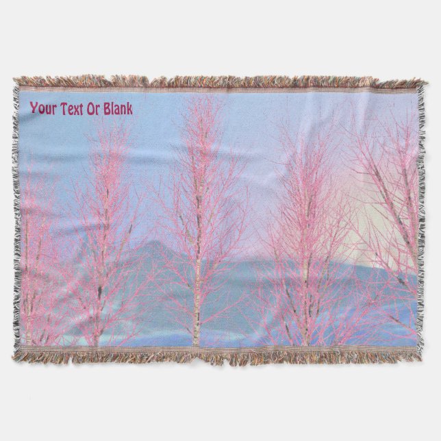 Manta Raspberry Creme Birch (Anverso)