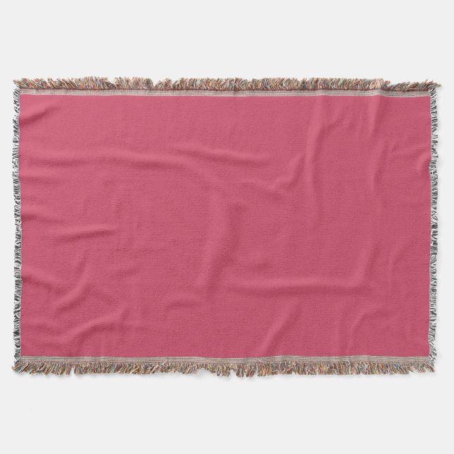 Manta Raspberry Delight Throw Blanket (Anverso)