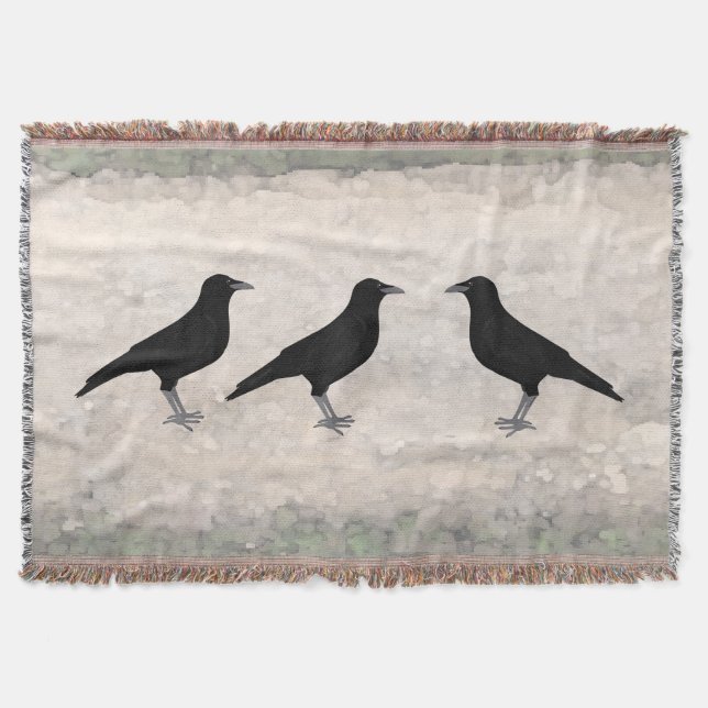 Manta Ravens Throw Blanket (Anverso)