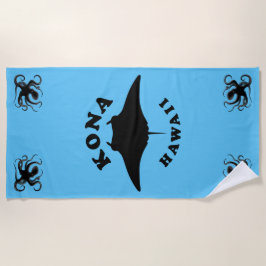 Manta Ray buceando en Kona, Hawaii